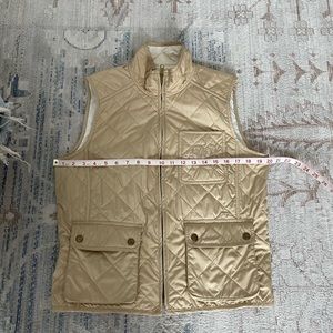 Lauren Ralph Lauren Quilted Vest in Beige/Tan